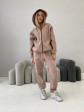 Штани joggers на флісі бежеві L - Основні контакти 01
