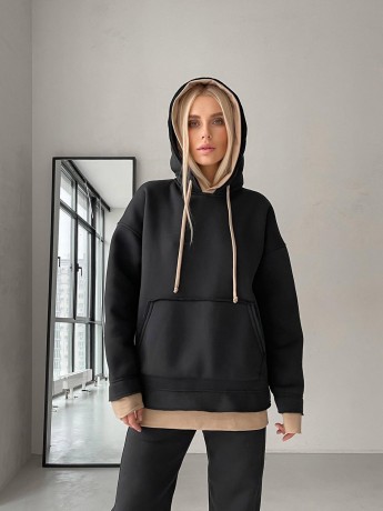 Костюм на флисе графит - Основные контакты 