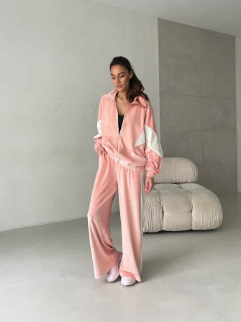 Костюм peach з велюру - Основні контакти 