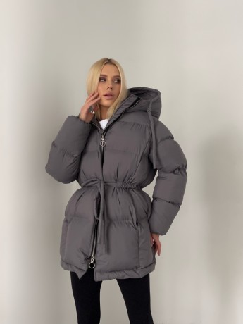 Пуховик з капюшоном - Основные контакты 