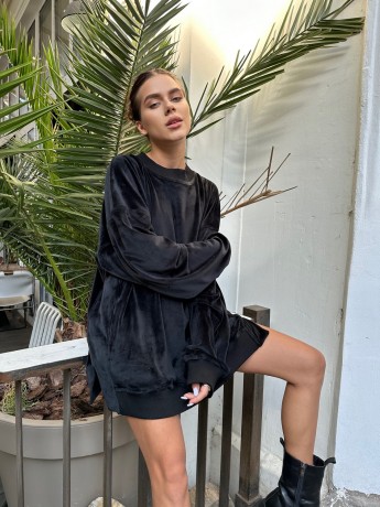 Світшот diamond велюровий - Основні контакти 